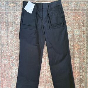 Helmut Lang dark navy Cargo Trousers